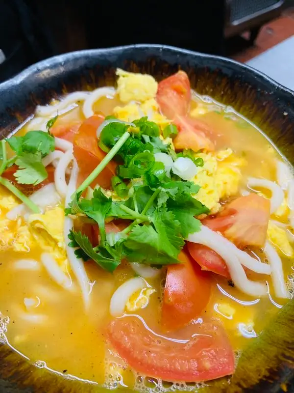 Fresh Noodle with Tomato & Egg Sauce